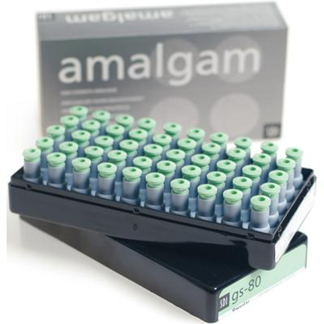 SDI 4401303 GS-80 1 Spill Regular Set Dispersed Phase Alloy Amalgam Capsule 50/Pk SDI 4401303 GS-80 1 Spill Regular Set Dispersed Phase Alloy Amalgam Capsule 50/Pk